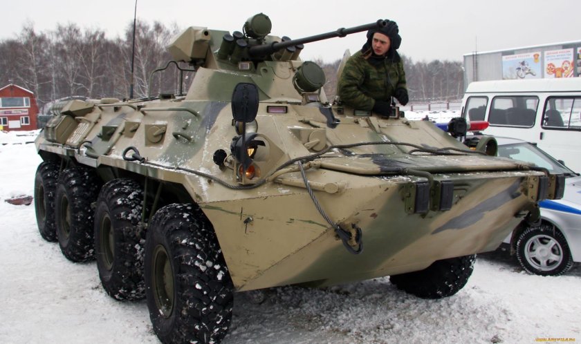 БТР-80 бронетранспортёр