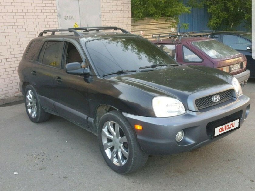 Hyundai Santa Fe 2002 года