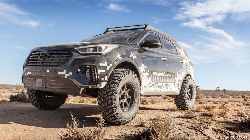Hyundai Santa Fe off Road Tuning