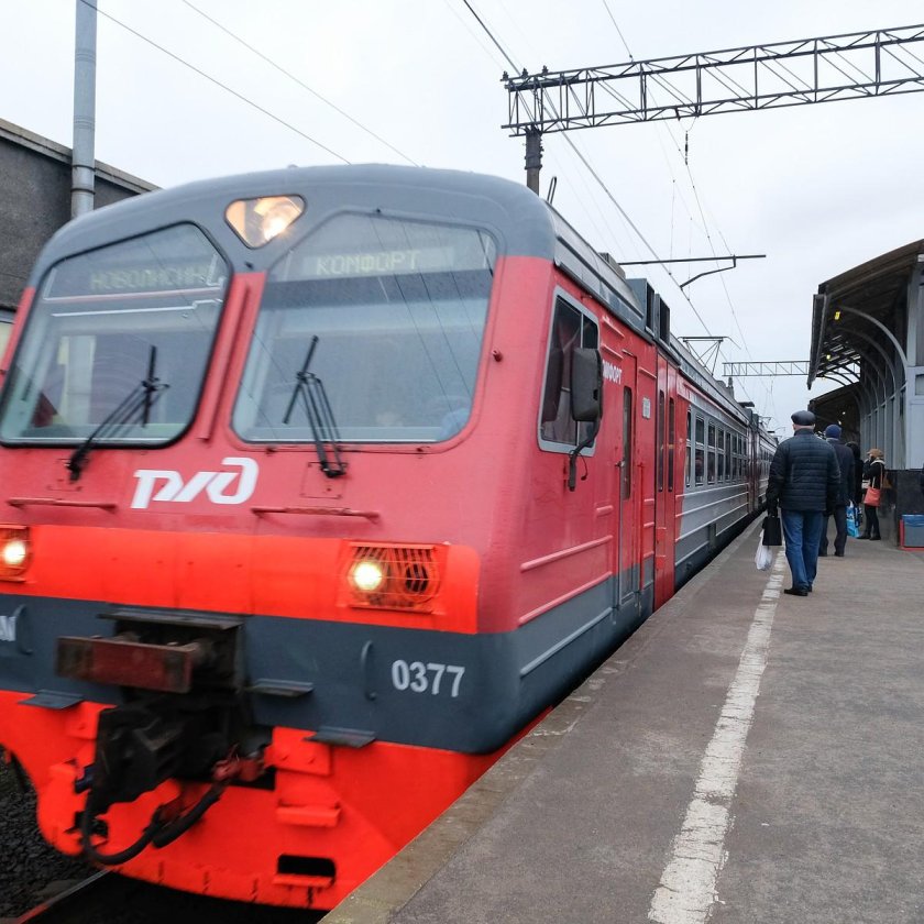 Городская электричка Петербург