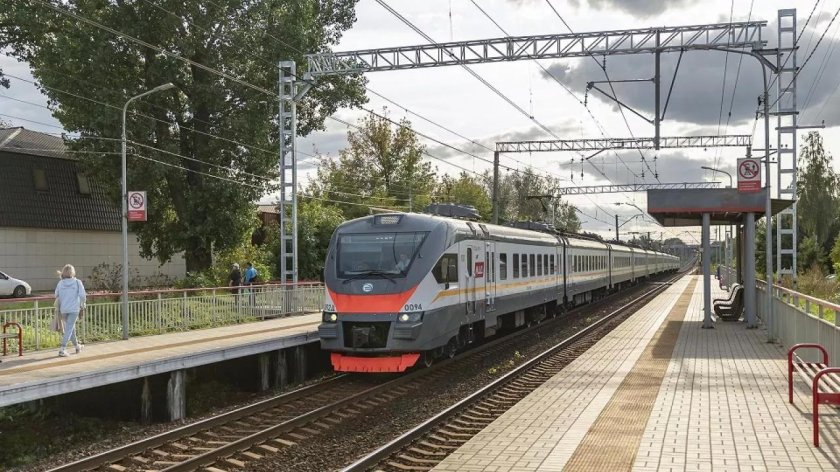 Станция Ольгино Железнодорожный МЦД