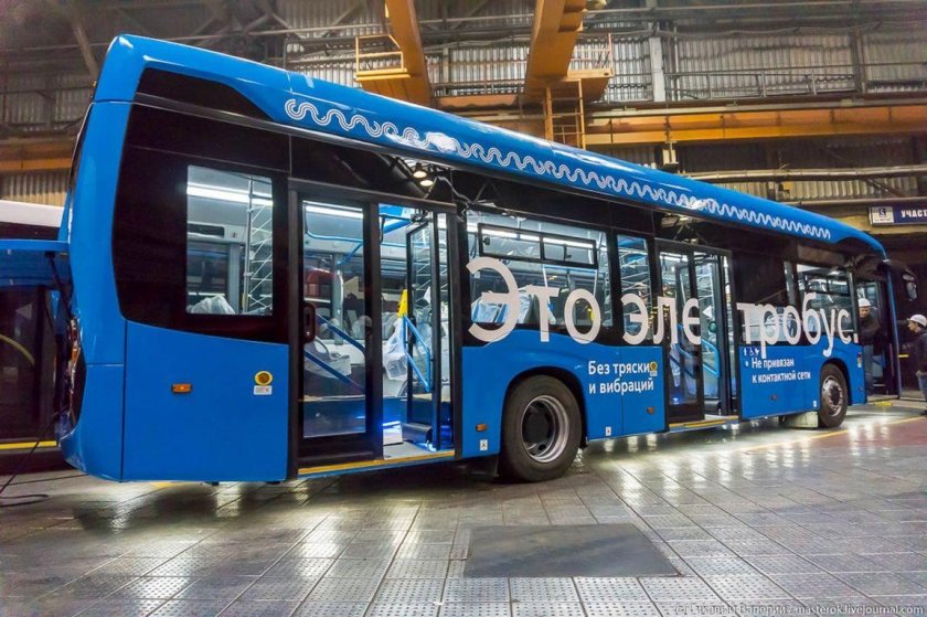 Электробус камаз 6282