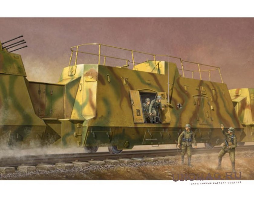 Трумпетер броневагон