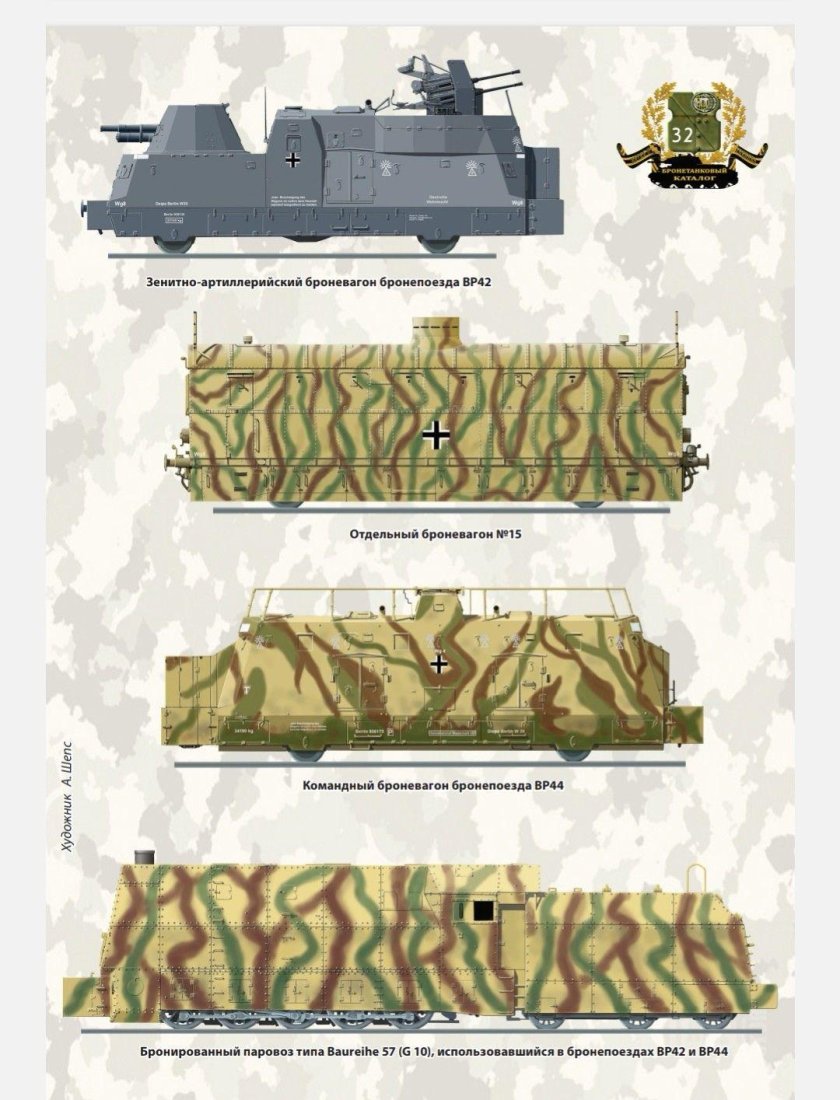 Броневагон Geschutzwagen
