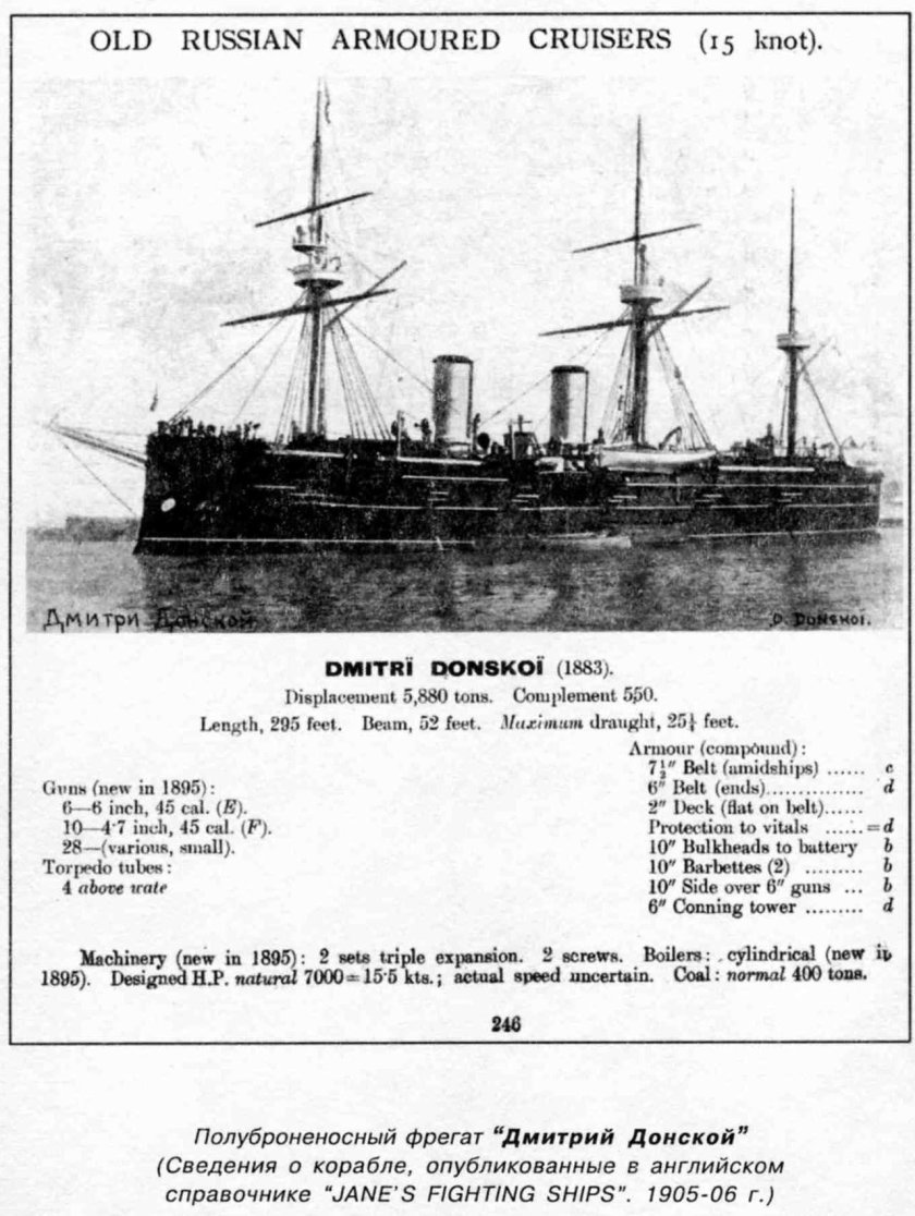 Броненосный крейсер Владимир Мономах