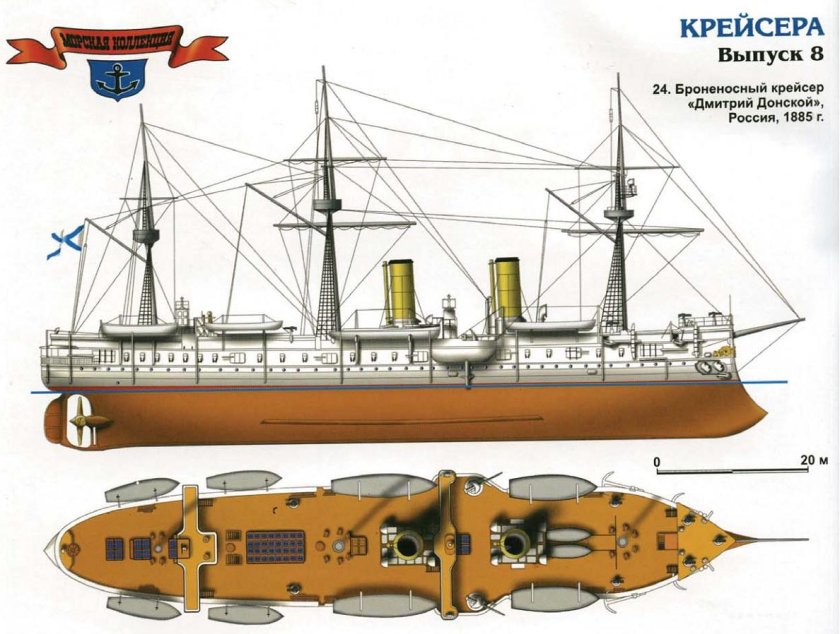 Крейсер Дмитрий Донской чертежи