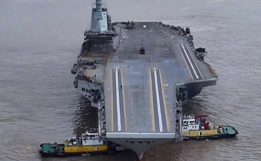 Китайский авианосец с электромагнитной катапультой
