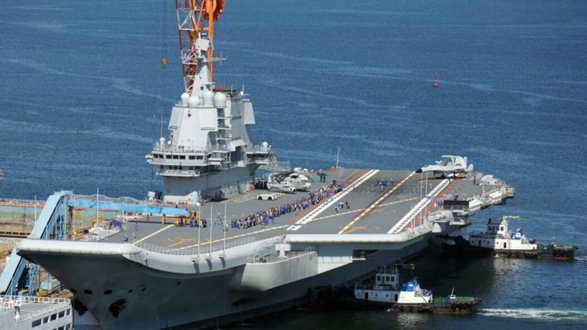 Китайский авианосец Шаньдун