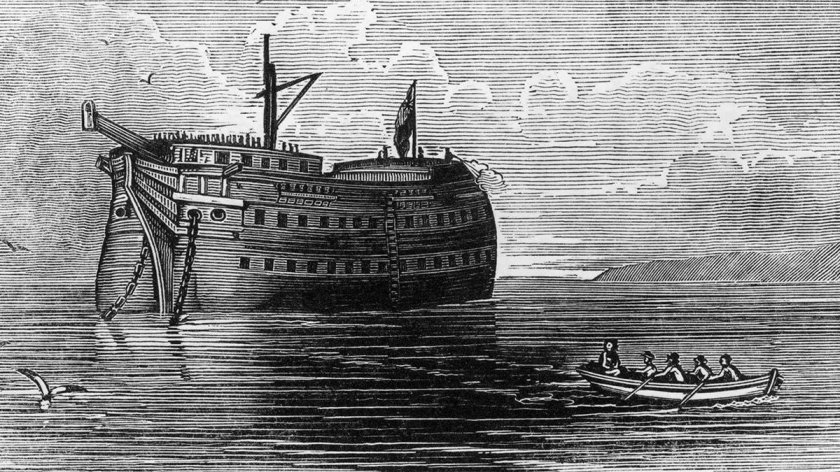 Тюрьма на корабле