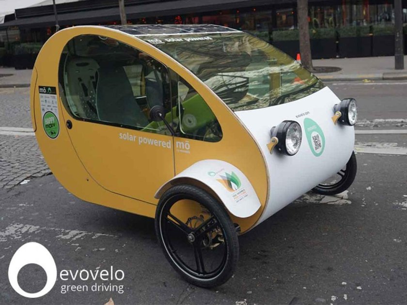 Всепогодный веломобиль PEBL