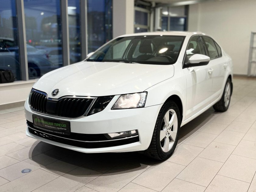 Skoda Praktik с 2010–2015 г.в белый фон