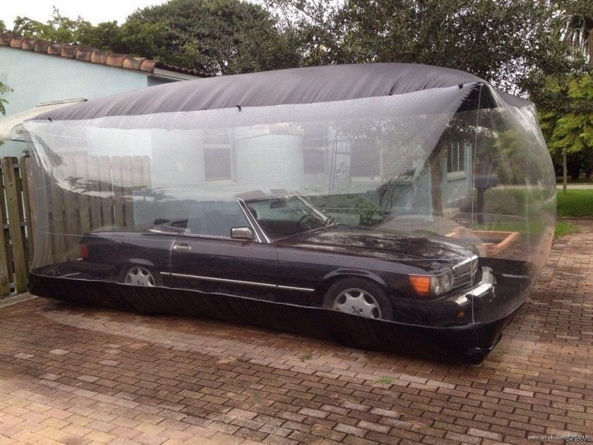 Надувной гараж