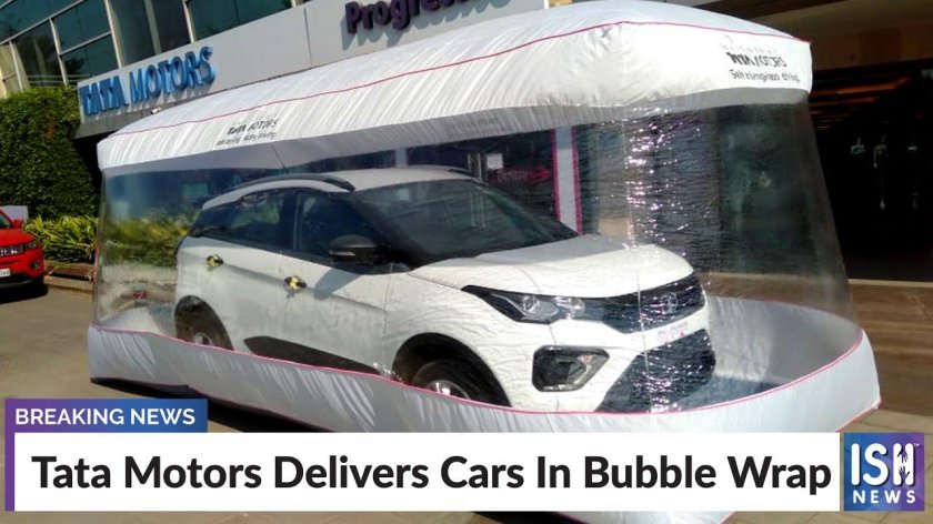 Машина из пластмассы в Индии