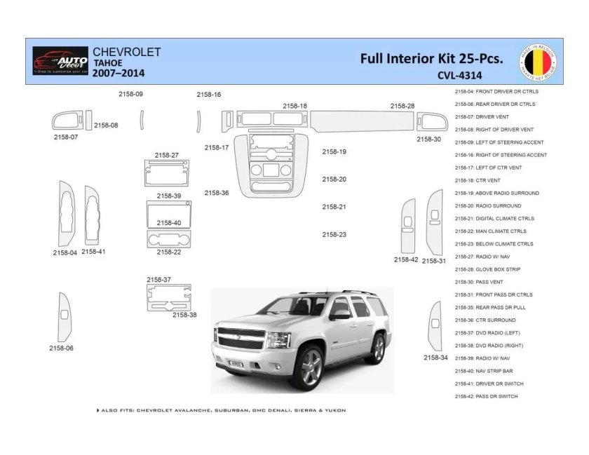 Chevrolet tahoe iii 2006-2014