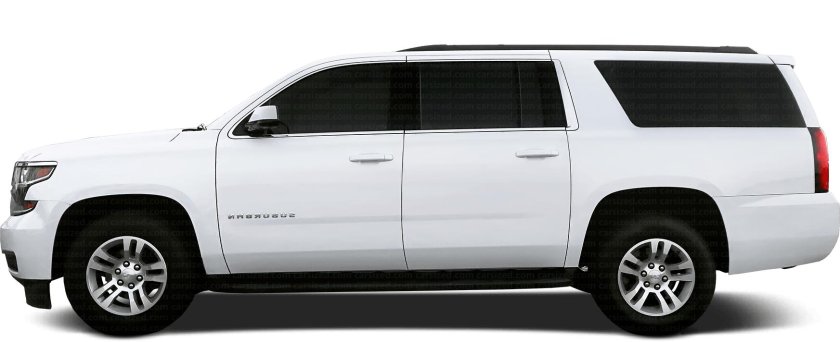 Chevrolet Suburban габариты