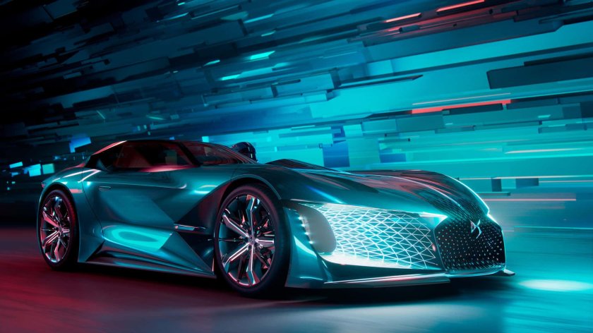 Машина DS E-Tense