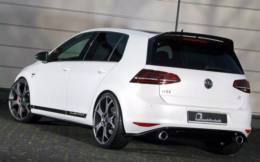 Volkswagen Golf 7 GTI Clubsport спойлер