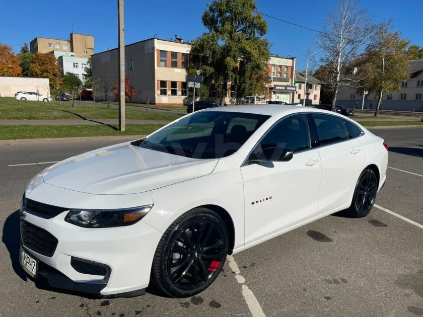 Антихром Chevrolet Malibu 9