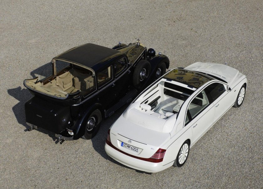 Машина Maybach 62s Landaulet