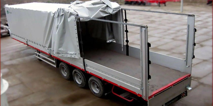 Полуприцеп 40 паллет Кроне