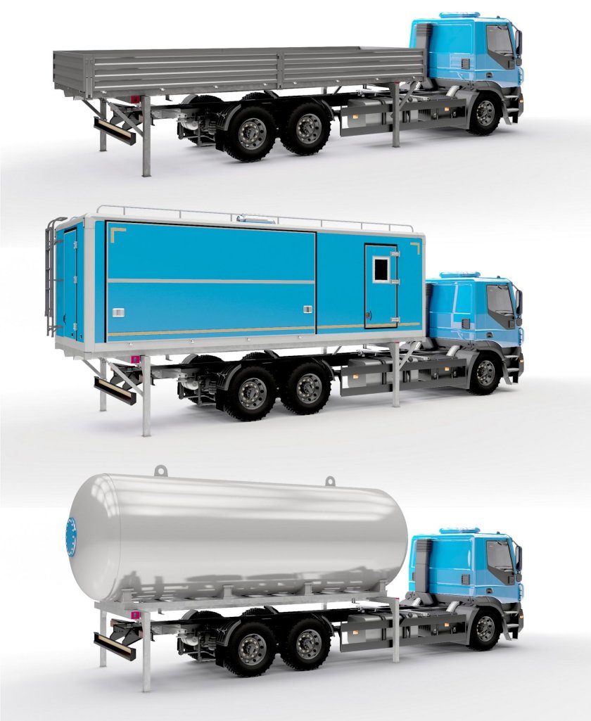 КАМАЗ С кузовом БДФ