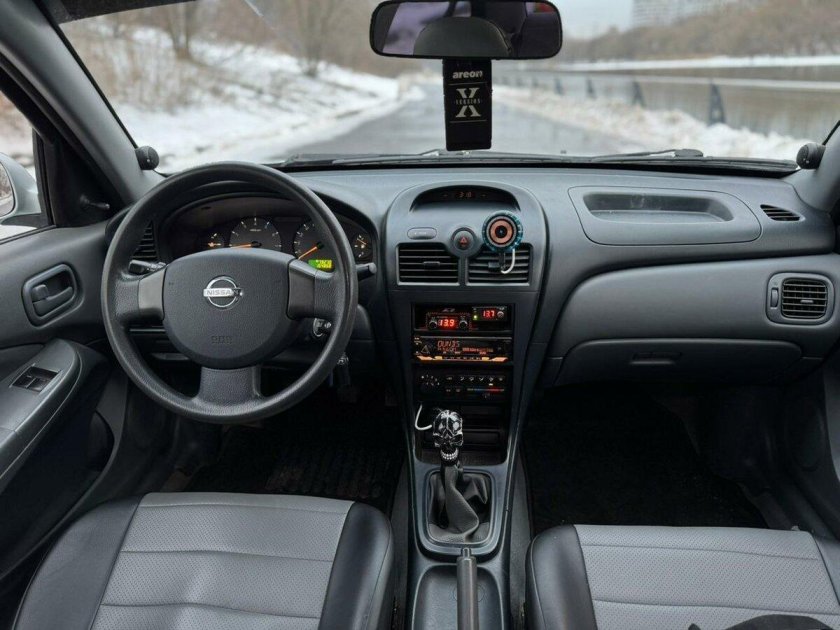 Nissan almera classic 2007 салон