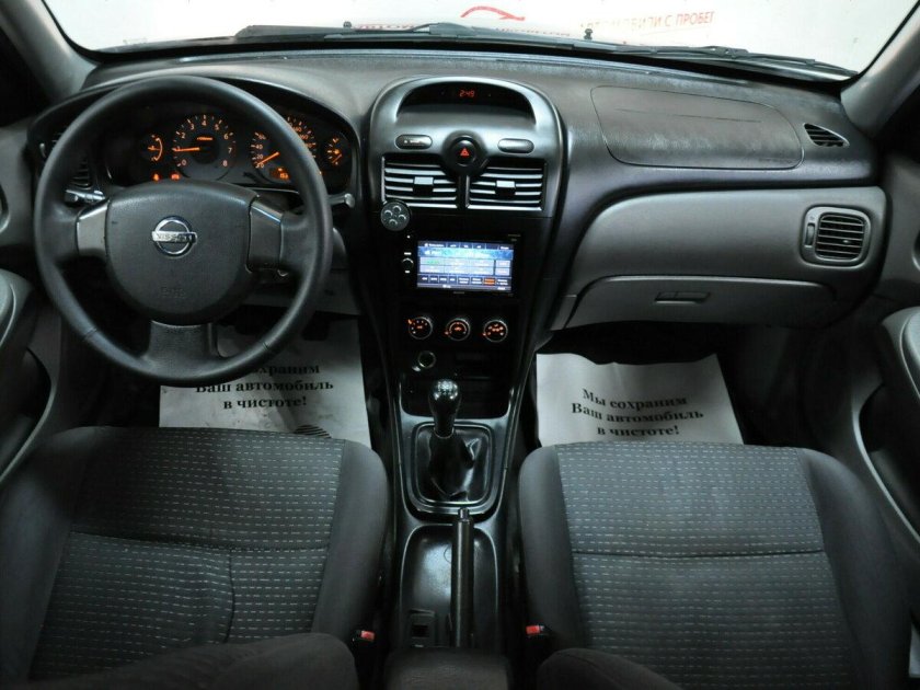 Nissan Almera Classic автомат 2008 салон