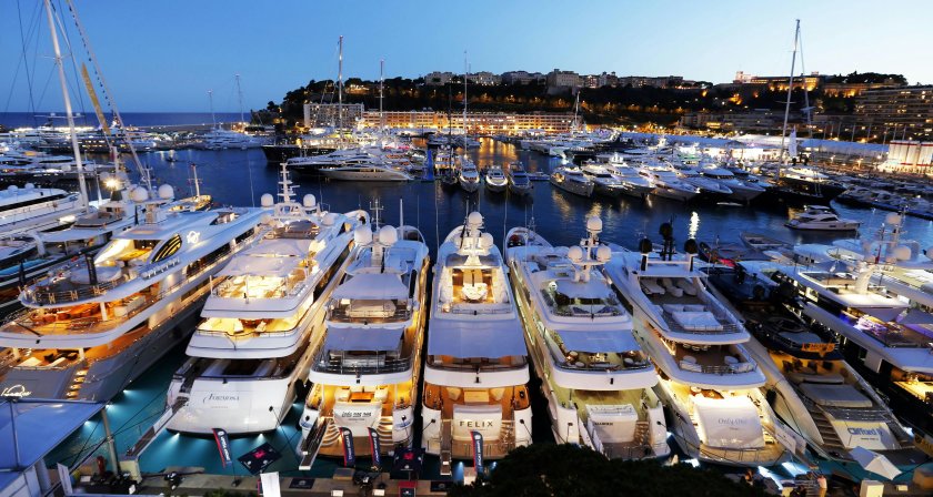 Monaco yacht show