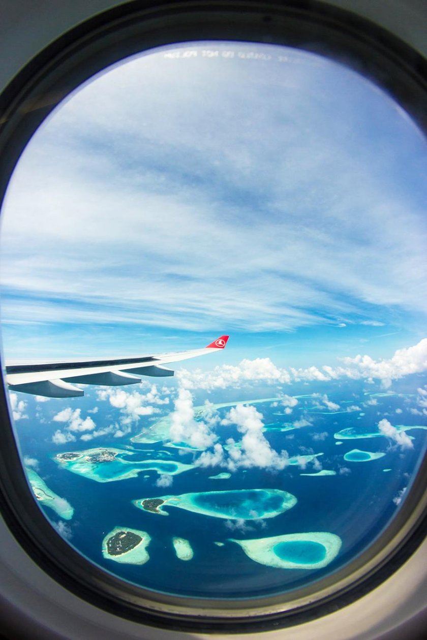 Вид из самолета