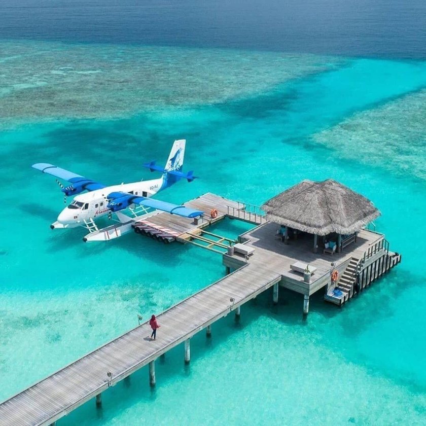 Seaplane Мальдивы