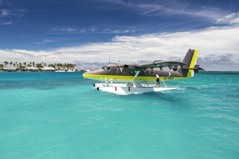 Мале Мальдивы аэропорт гидросамолеты