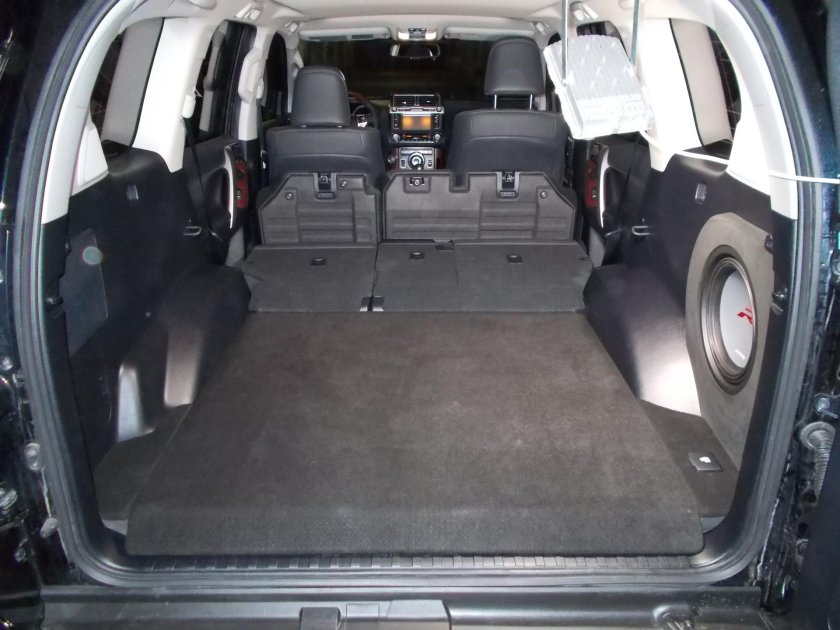 Toyota Land Cruiser Prado 120 багажник