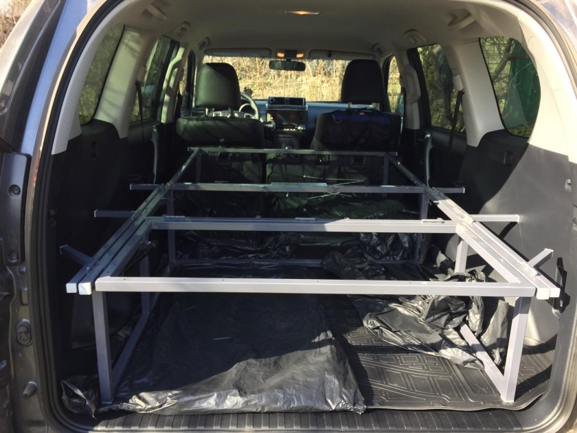 Toyota Land Cruiser Prado 120 багажник