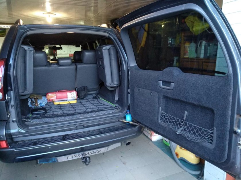 Toyota Land Cruiser Prado 120 багажник
