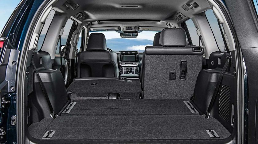 Toyota Land Cruiser Prado 2021 багажник