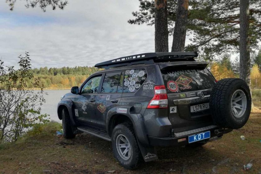 Экспедиционный багажник Прадо 150