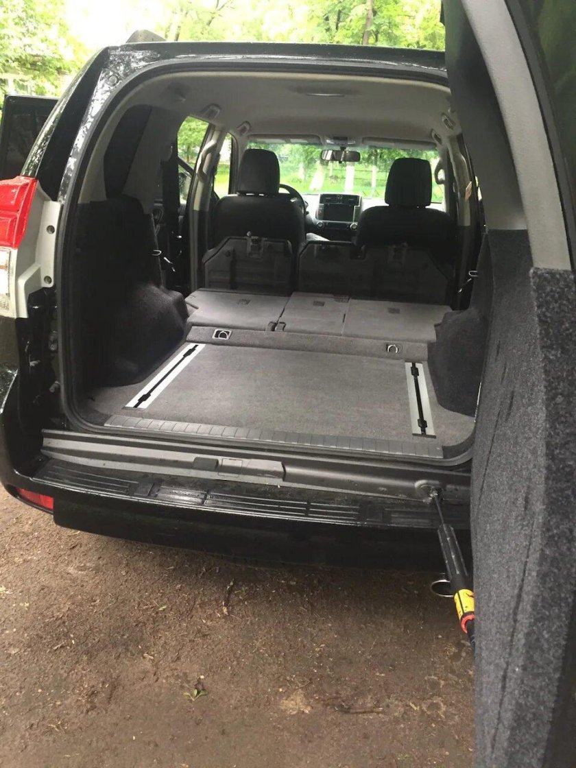 Prado 150 габариты багажника