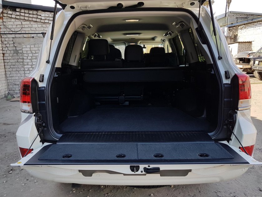 Toyota Land Cruiser 200 багажник