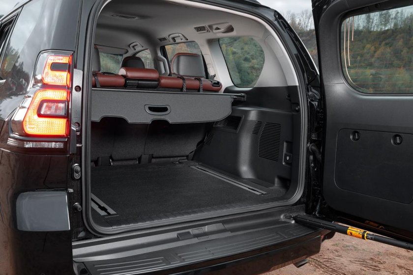 Toyota Prado 2022 багажник