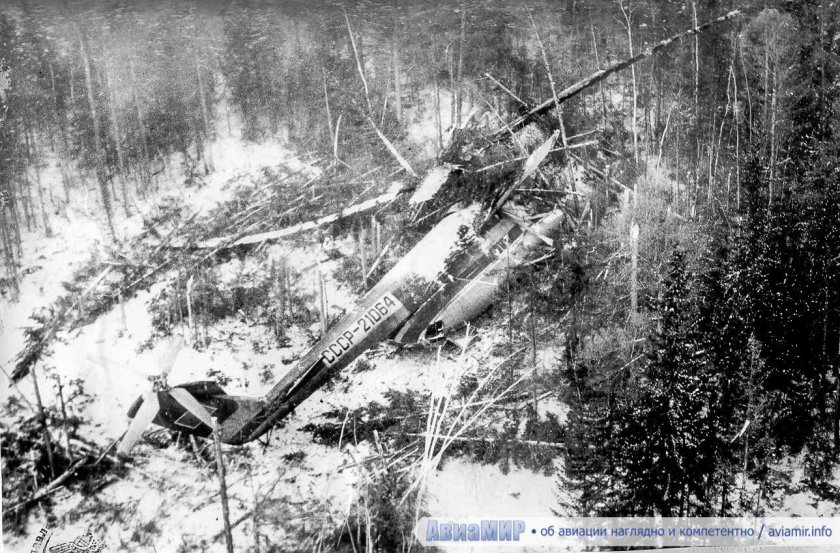 Вертолет ми-6 в Тарко-Сале