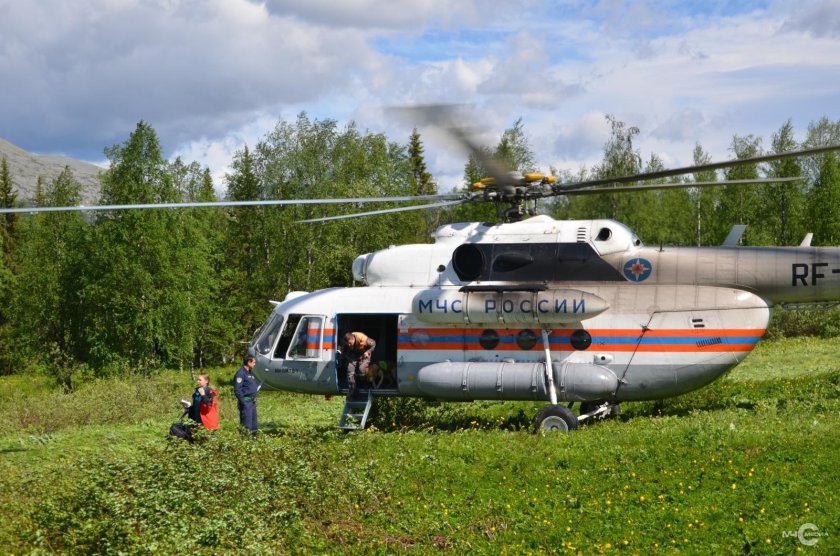 Авиалесоохрана вертолет