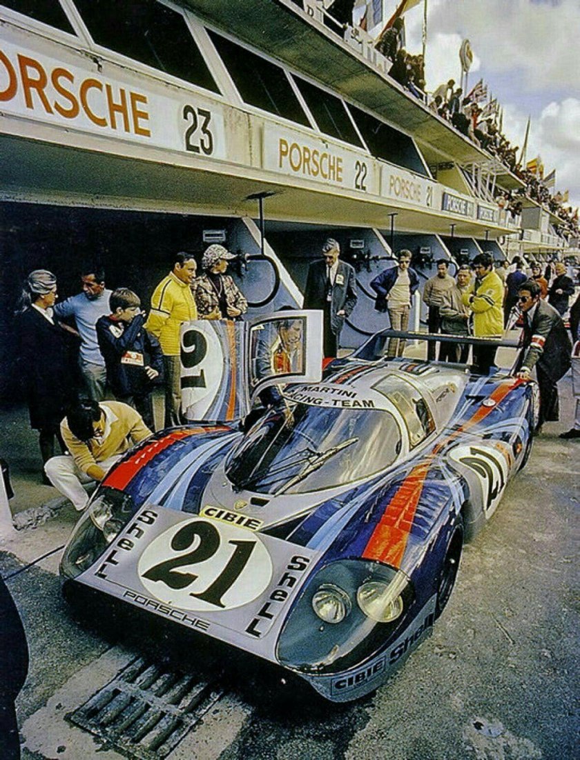 Porsche le mans 1971