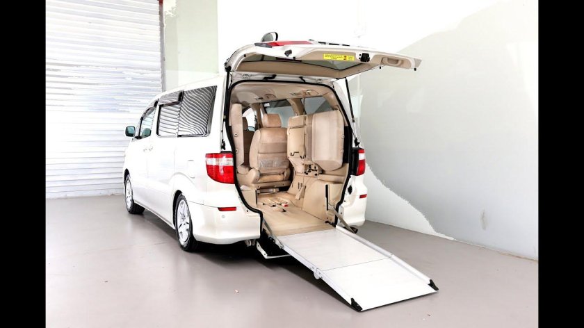 Toyota Alphard 2020 багажник