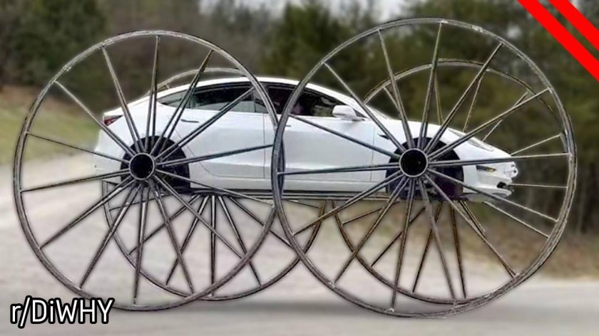 Тесла на колесах от кареты