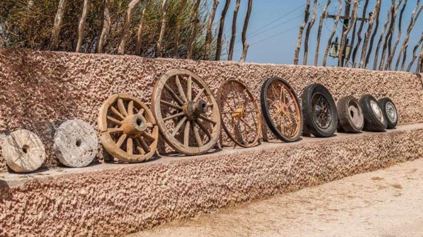 Древние колеса