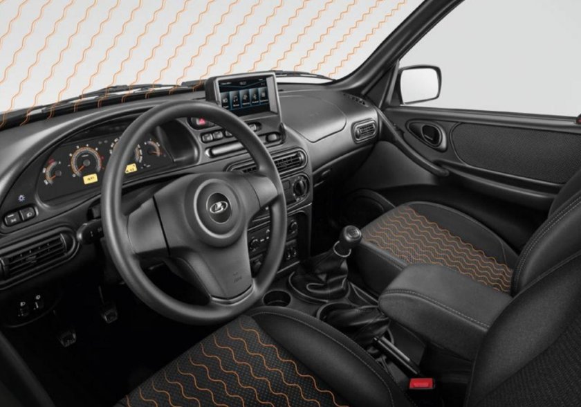 Lada Niva Legend 2021 салон