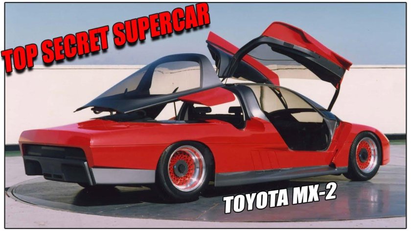 Toyota MX-2 Concept, 1983