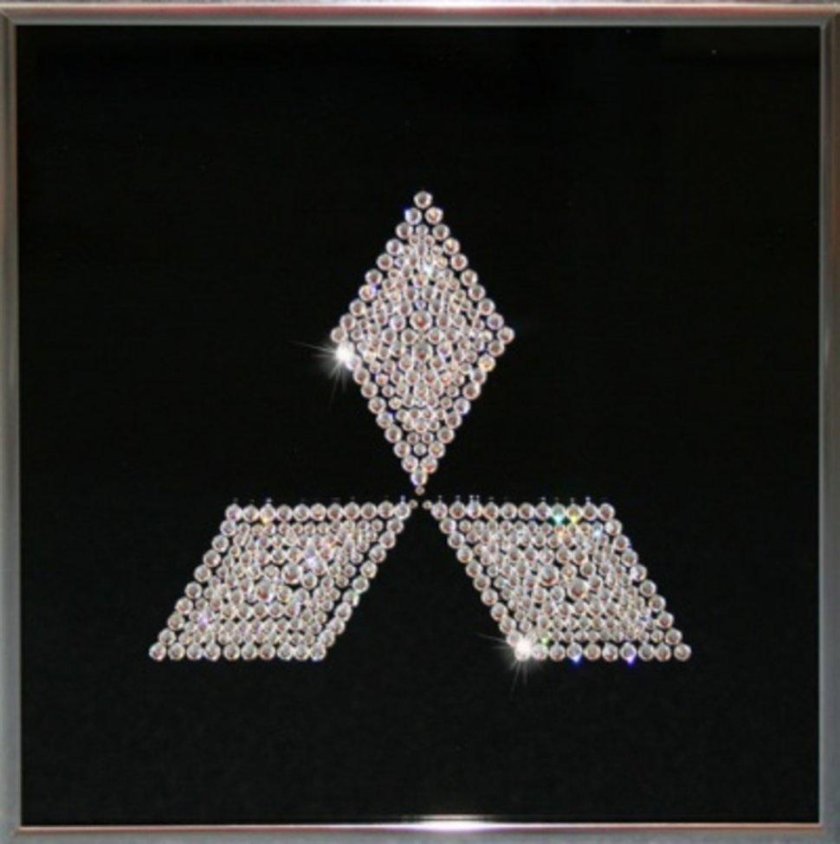 Три Ромбика марка Митсубиси