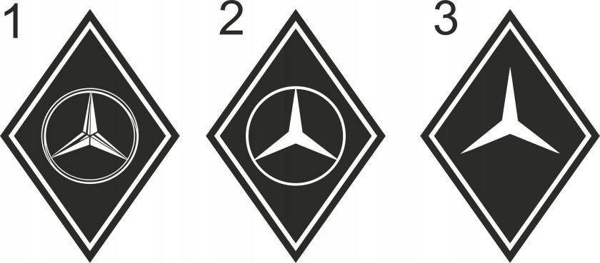 Наклейки на Мерседес