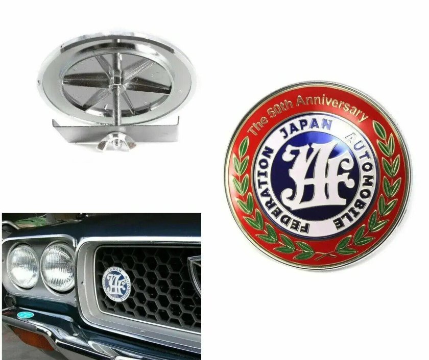 Значок JAF на решетку радиатора